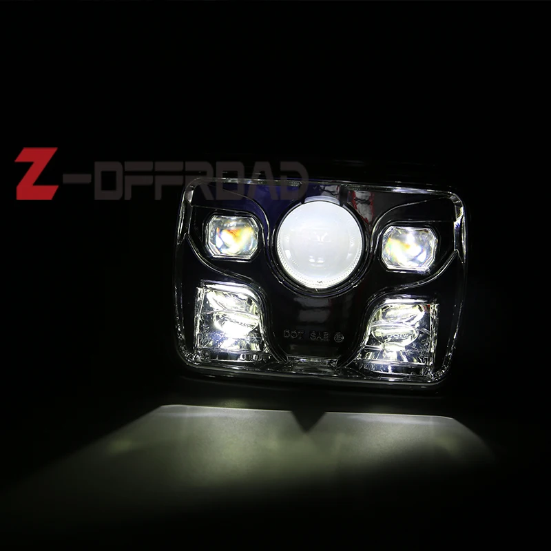 Квадратный 5X7 дюймовый светодиодный светильник запечатанный луч Замена точечный