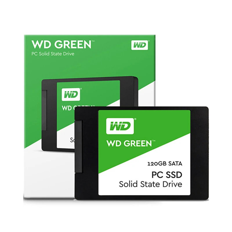 Western Digital WD SSD зеленый ПК 120 ГБ Внутренний твердотельный накопитель внутренний