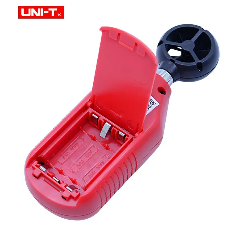 Цифровой Bluetooth измеритель скорости ветра UNI T UT363BT Карманный анемометр измерение