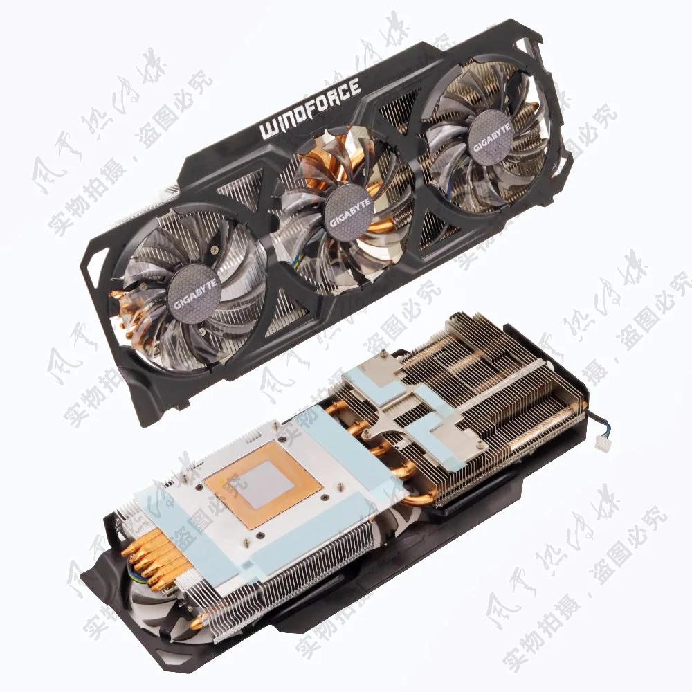 Новый оригинальный для Gigabyte 3GD GV N780OC 4GB GTX780 Графический радиатор 6 тепловой трубы