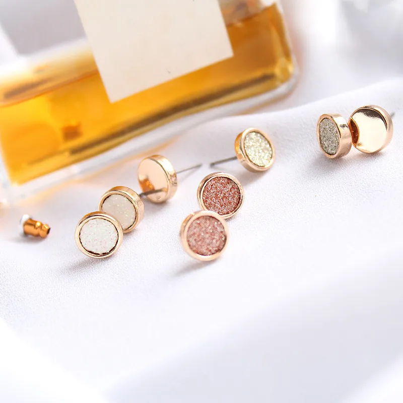 Timlee E214 New Cute Delicate Crab Tortoise Rhinestone Round Alloy Stud Earrings Sets Fashion Accessories wholesale. | Украшения и