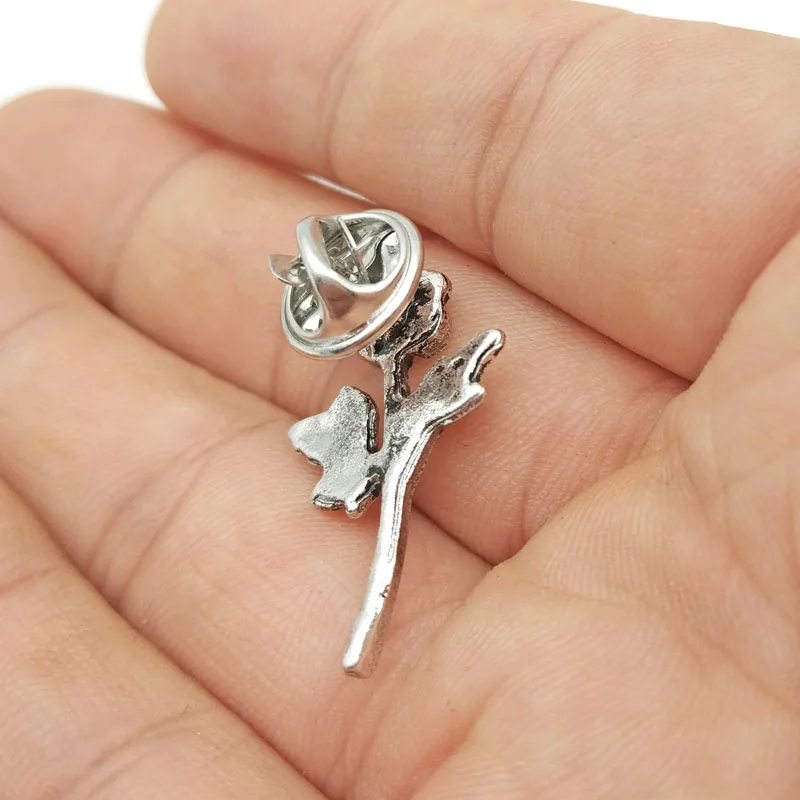 Лот 2 шт милый растительный корсаж маленький цветок Роза брошь булавки воротник