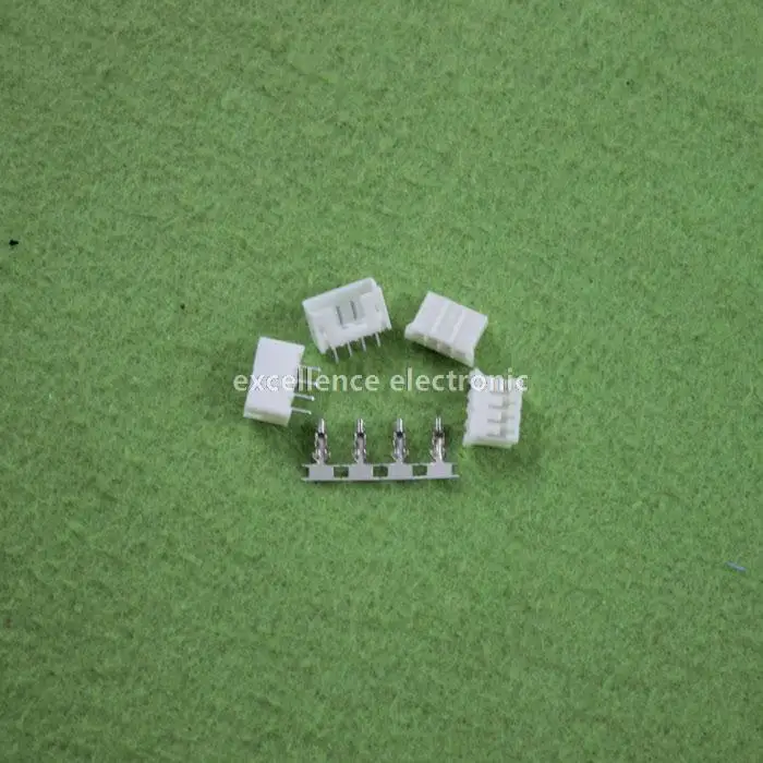 100 комплектов Micro JST 2 0 PH 4 контактный разъем штекер гнездо обжимы|4-pin jst|male connectorph