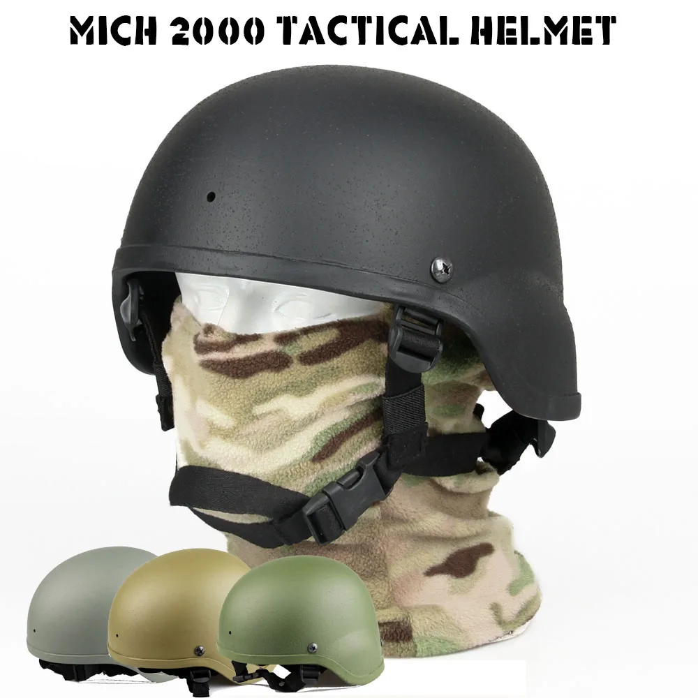 PPT Высокое качество Тактический 54 см до 62 размер головы MICH 2000 мужской шлем для