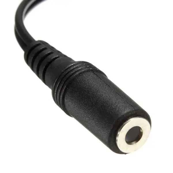 AUX 3 5 мм стерео гнездо для 2 RCA Штекерный адаптер наушников аудио Y кабель сплиттер