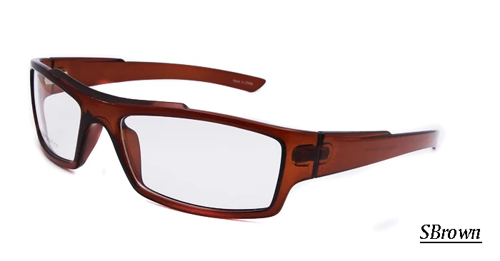 SBrown ESNBIE, прозрачные оправы для очков, мужские s smonturas de lentes hombre, мужские TR90 материал, оправы для очков по рецепту, мужские оправы - Цвет оправы: SBrown