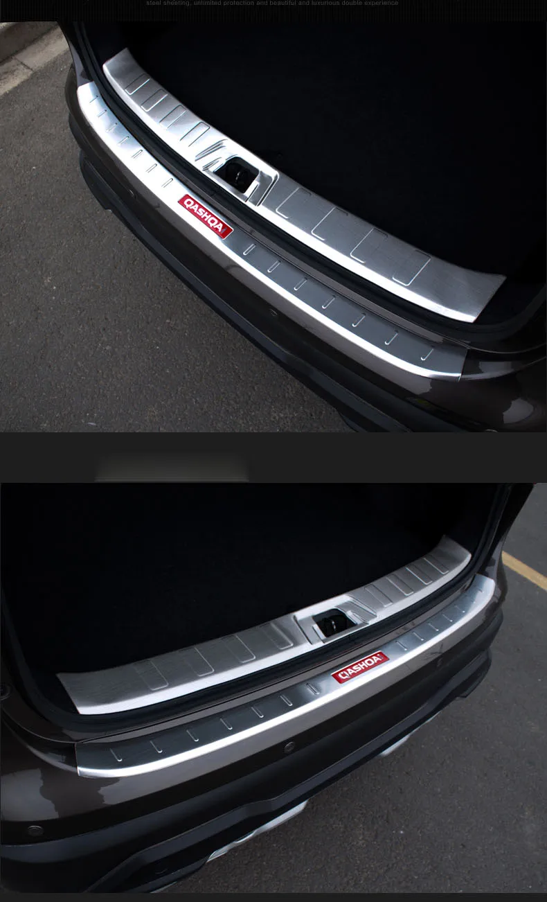 Защита заднего бампера 2 шт./компл. Накладка на порог багажника аксессуары для NISSAN