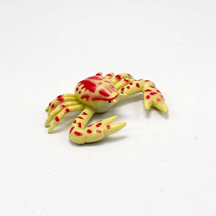 

High Quality 6CM Mini Simulation Crab Model Children Baby Toys 8pcs/lot