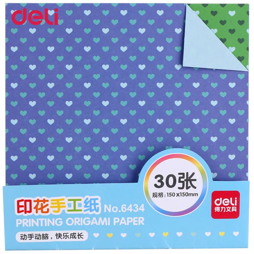 Deli 30 листов набор бумаги для фотографий бумага скрапбукинга сделай сам Оригами