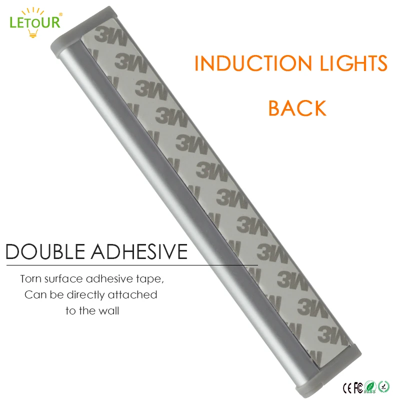 Беспроводной настенный светильник с датчиком движения 5 Вт 10 светодиодный