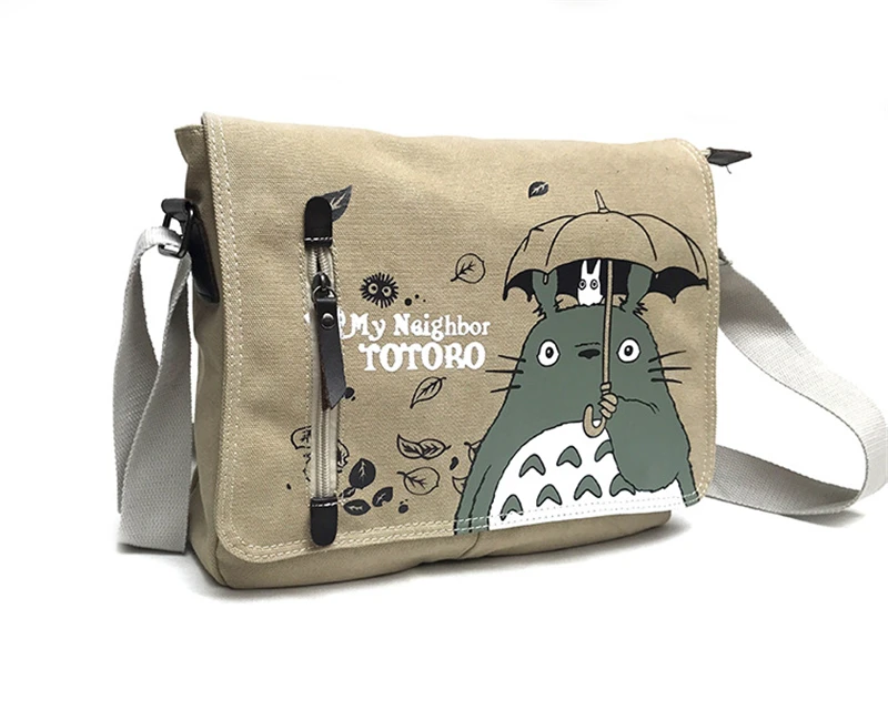 Аниме Сумка через плечо Miyazaki Chunlong кошка сумка Totoro новая хлопковая Холщовая