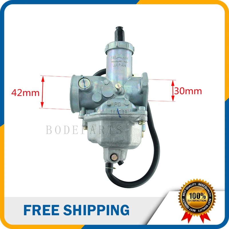 Детали мотоцикла карбюраторы JingbinPZ30 Pull HK 147 для CG250 CB250 с воздушным охлаждением