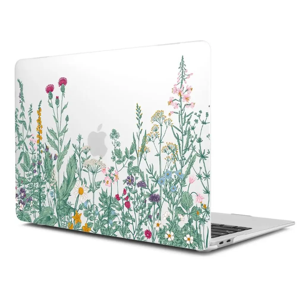 Чехол для ноутбука Apple MacBook Air Pro Retina 11 12 13 15 Mac book 13,3 дюймов с Touch Bar книги по искусству листьев печатных Жесткий сумка - Цвет: J265