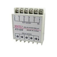 dc to dc five 5 phase solid state relay ssr 5a 24v din rail mount pn5 5dd