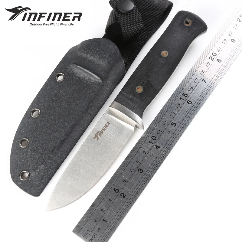 INFINER HanK A2 лезвие G10 ручка фиксированное лезвие охотничий нож KYDEX оболочка Тактический Кемпинг выживания на открытом воздухе шестерни Ножи EDC инструменты