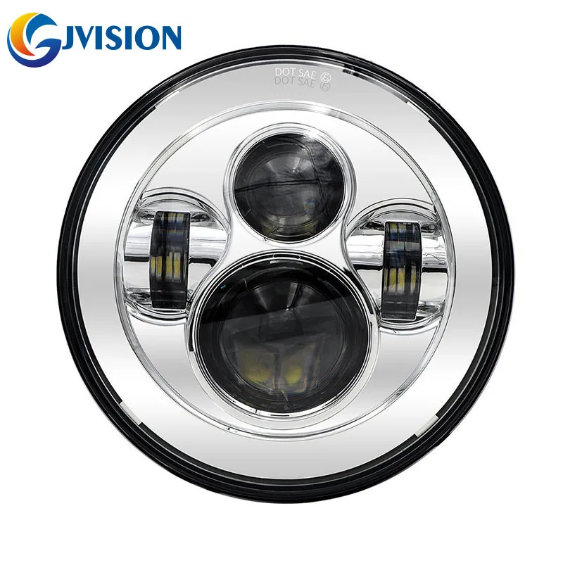 7 дюймов 12V/24V внедорожные 4х4 светодиодный фара дальнего света фар для джипа Wrangler JK