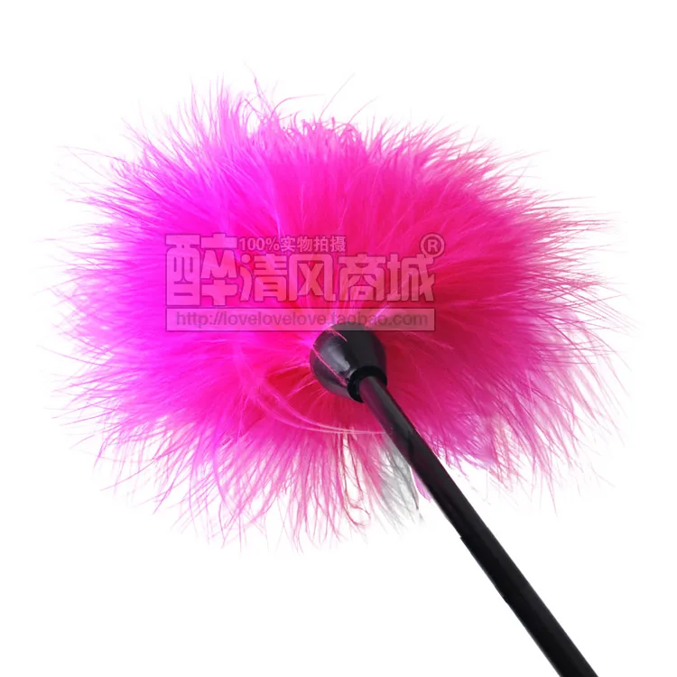 Bed provocative sex products toy multi-colored dream flirting feather Harness Anal Vibrator Material YK92 |