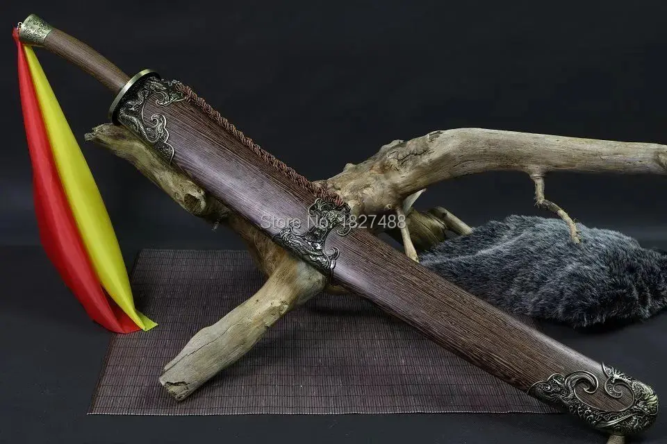 Боевые искусства KUNG FU Broadsword Qi Jiguang меч со стальным острым лезвием|Мечи| |