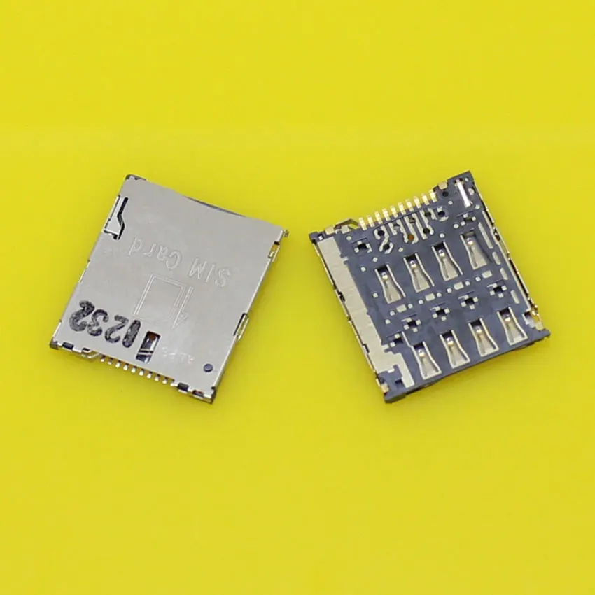 

2pcs/lot Best price sim card reader holder socket tray slot module for OPPO X907 and for TCL S830U replacement.