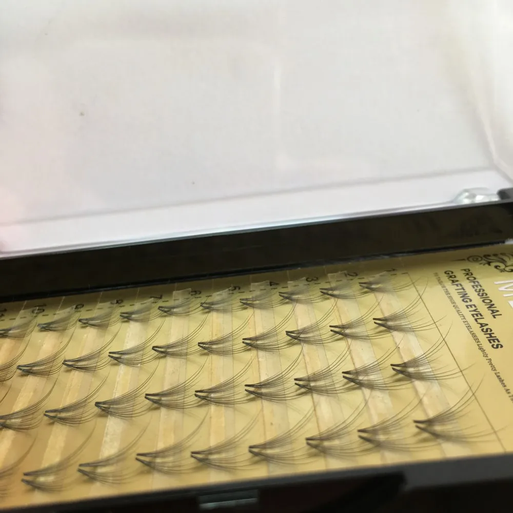Wholesale ME.LASH 10 trays/lot Butterfly Wings Shape 3D Eyelashes Winged Dovetail Imitate Silk False Mink Individual 7D Eyelash | Красота и