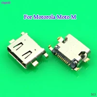 cltgxdd 3pcslot micro usb charging connector for motorola moto m xt1662 charge port socket jack plug dock