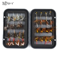 mnft 32pcsbox fly fishing flies trout lures fishing tackle fly fishing flies with boxed carp artificial fish bait