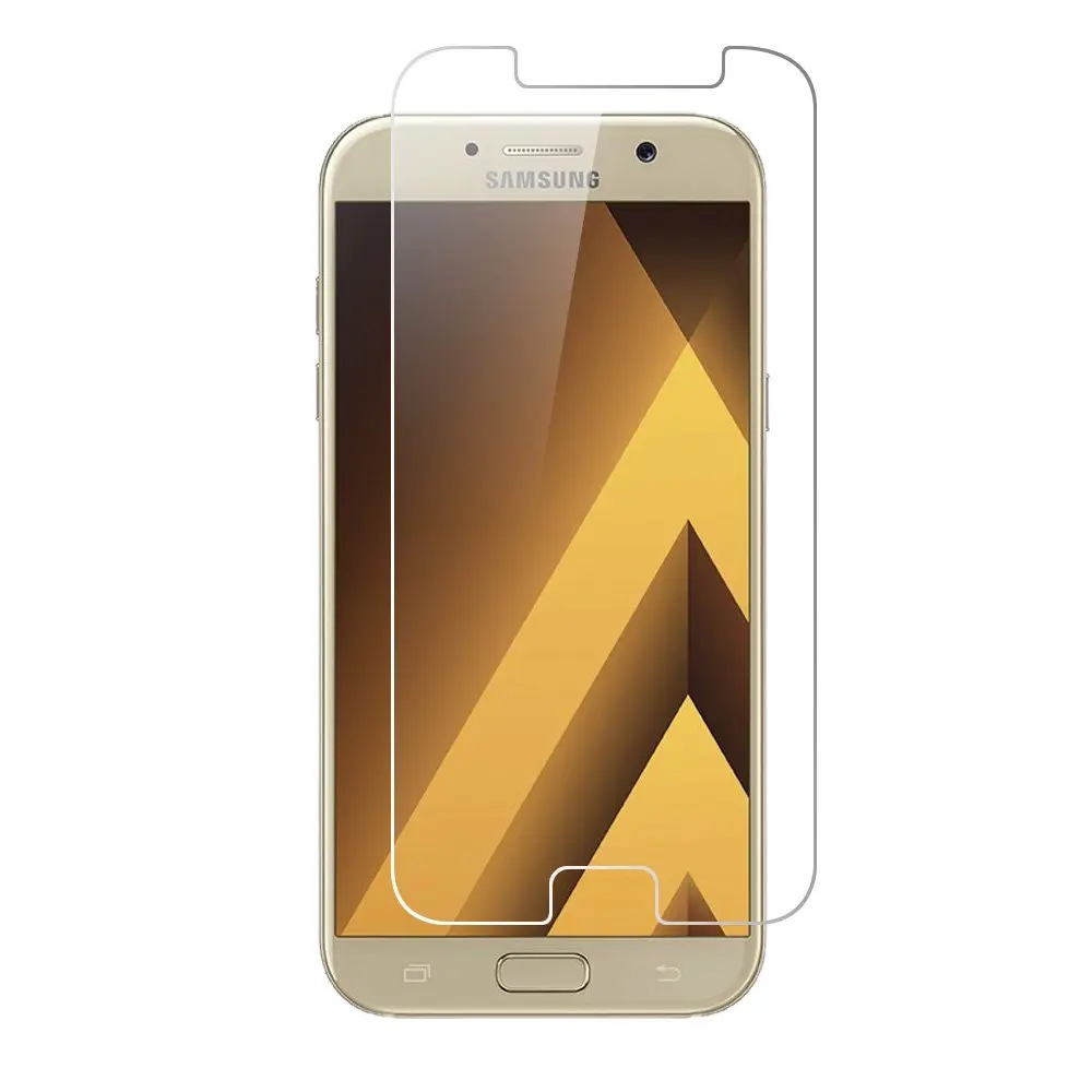 10 шт./лот. премиум закаленное стекло-экран протектор фильм для samsung galaxy a3 2017/a5 2017/a7