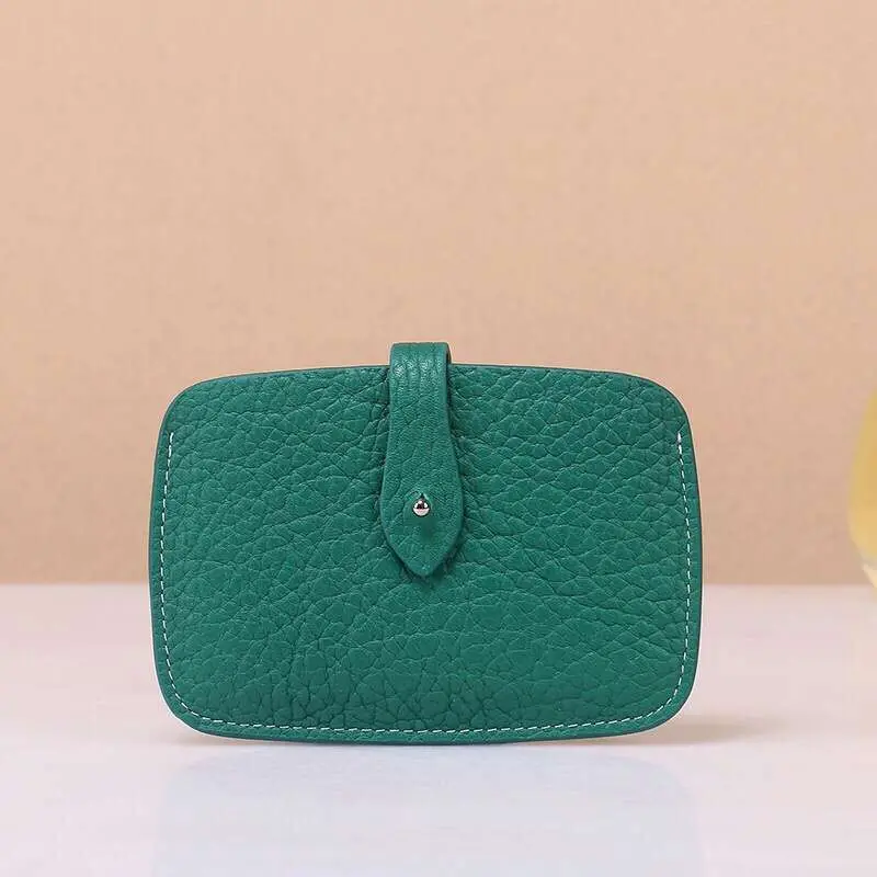 Маленький кошелек для кредитных карт Классический дизайнерский кожаный чехол
