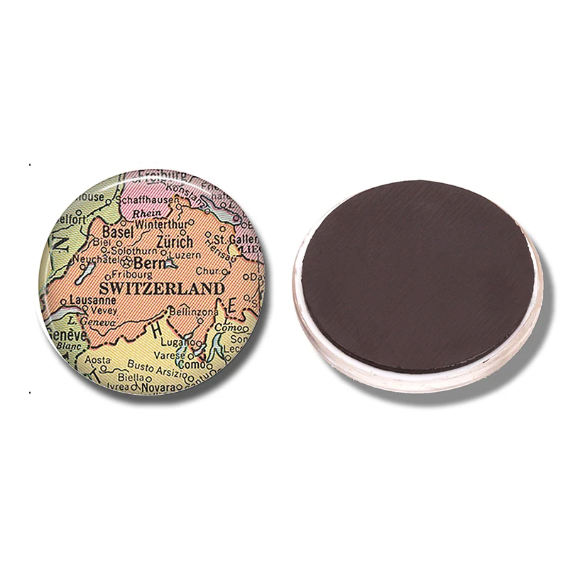 Карта Швейцарии 30 мм магнит на холодильник карта Швейцарской Конфедерации