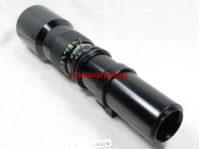 Супер телеобъектив 500 мм f8 T mount для canon ef-m nikon pentax Sony alpha e fuji olympus камера |