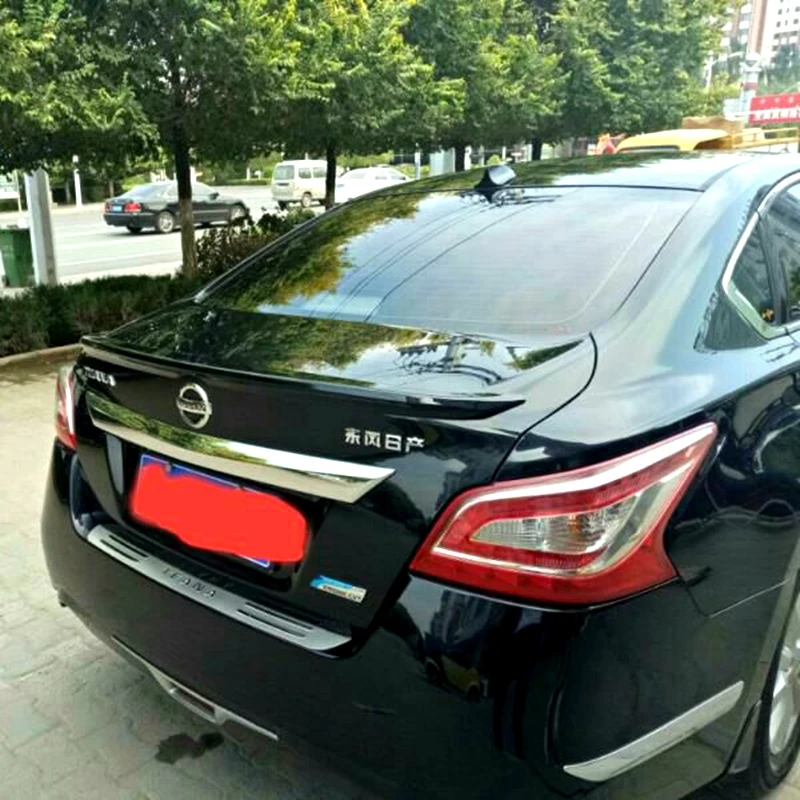 Для Nissan Altima 2013 задний спойлер Высокое качество ABS Материал грунтовка цвет украшение в виде хвостового крыла для Altima