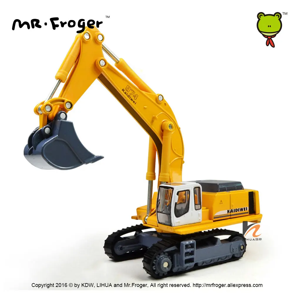 Гидравлическая модель автомобиля Mr.Froger из сплава изысканная металлическая