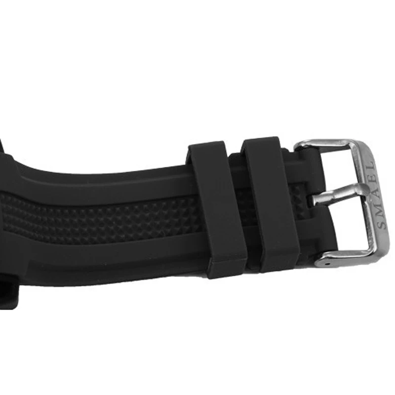 Часы SMAEL мужские Кварцевые водонепроницаемые с большим циферблатом модные