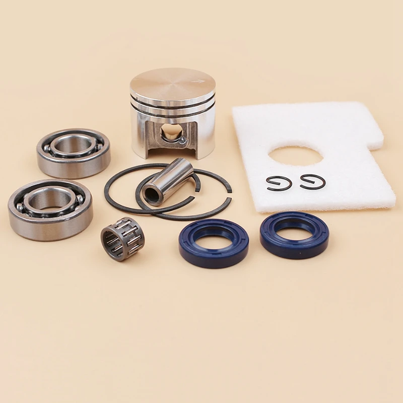 Motor Piston Crankshaft Oil Seal Bearing Air Filter Kit For Stihl Ms180 Ms 180 018 Chainsaw Spare Parts 38Mm | Обустройство дома