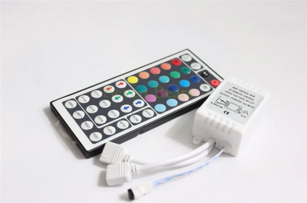 Новый 44 Ключ 2Ax3 двойной выход ИК пульт дистанционного управления RGB 5050