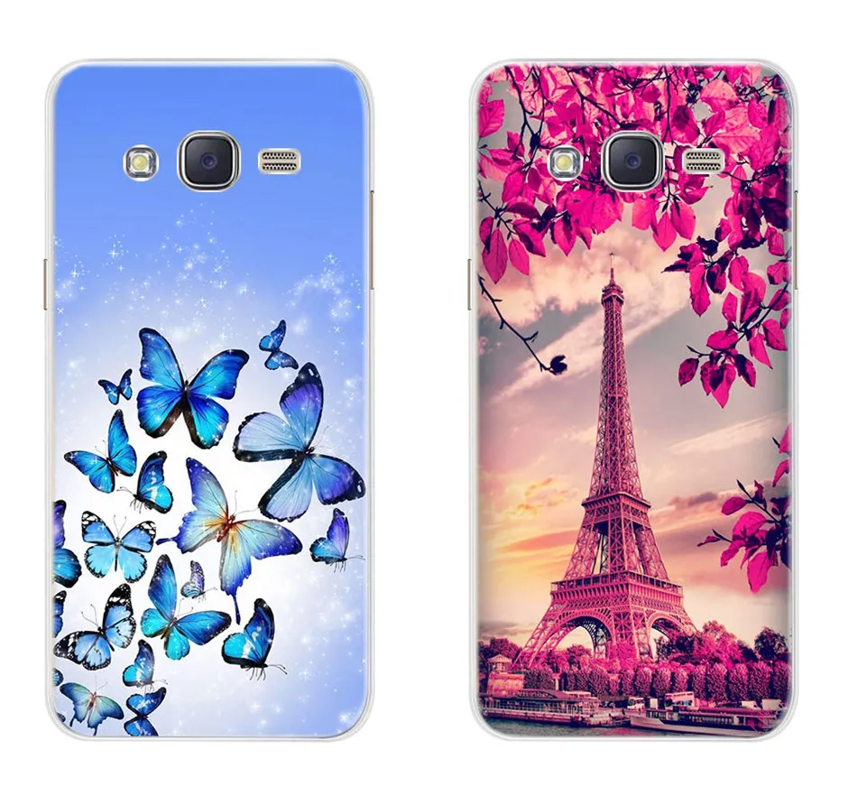 Мягкий ТПУ чехол с милым котом для samsung Galaxy J2 Prime G532F, силиконовый чехол для телефона, бампер для samsung Galaxy J2 Grand Prime