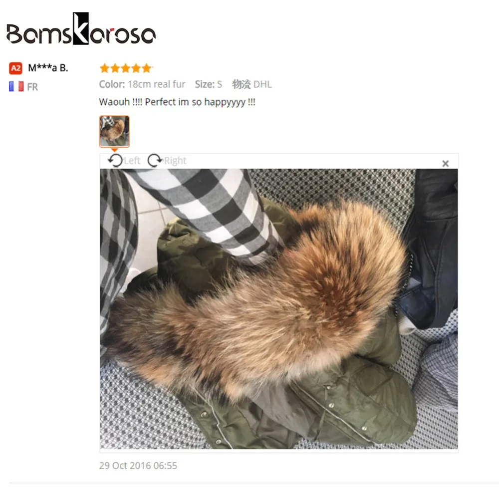 Натуральный Мех Зимняя Куртка Женщины Гуд Пальто 2016 Новый Большой енот Меховой