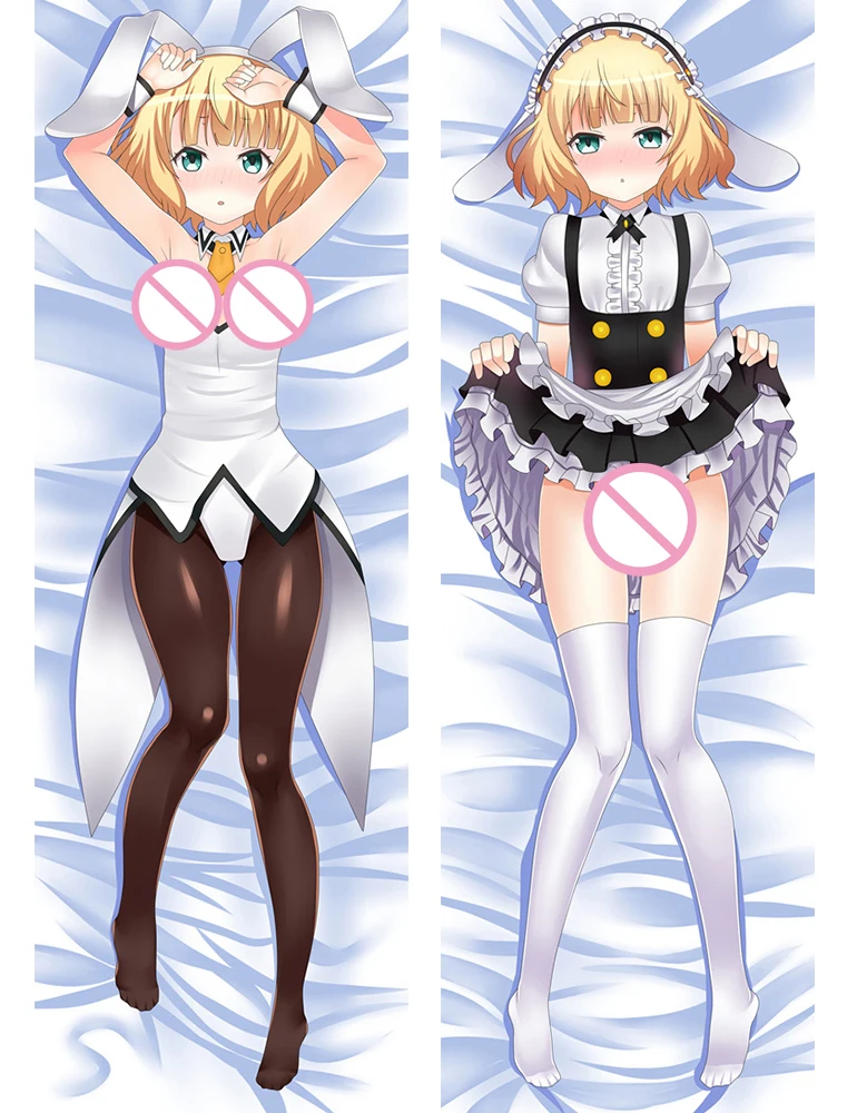 2017 обновленная японская аниме Gochuumon wa Usagi Desuka Kirima Syaro обнимающая Подушка Наволочка