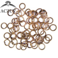 500g antique bronze 4mm 5mm 6mm 7mm 8mm 10mm 12mm 14mm closed jump rings jumprings jewelry findings accessories jpr003