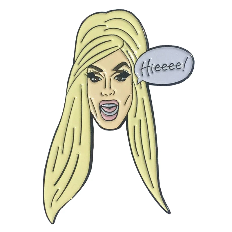 Эмалированный штифт Alaska Drag queen
