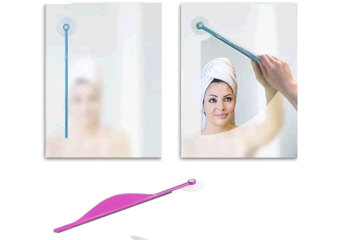 Бесплатная доставка креативная щетка для очистки плоского стекла ванной комнаты