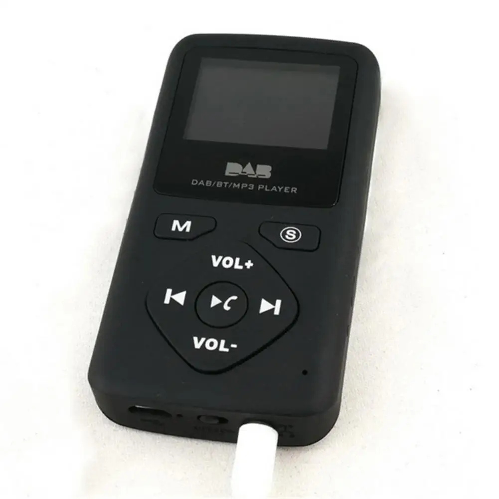 Карманный DAB портативное цифровое радио с Bluetooth MP3 плеер для пеших прогулок бега