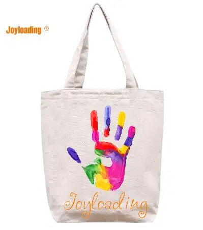 Joyloading Холст мультфильм элегантный дизайн масляная живопись многоразовая сумка