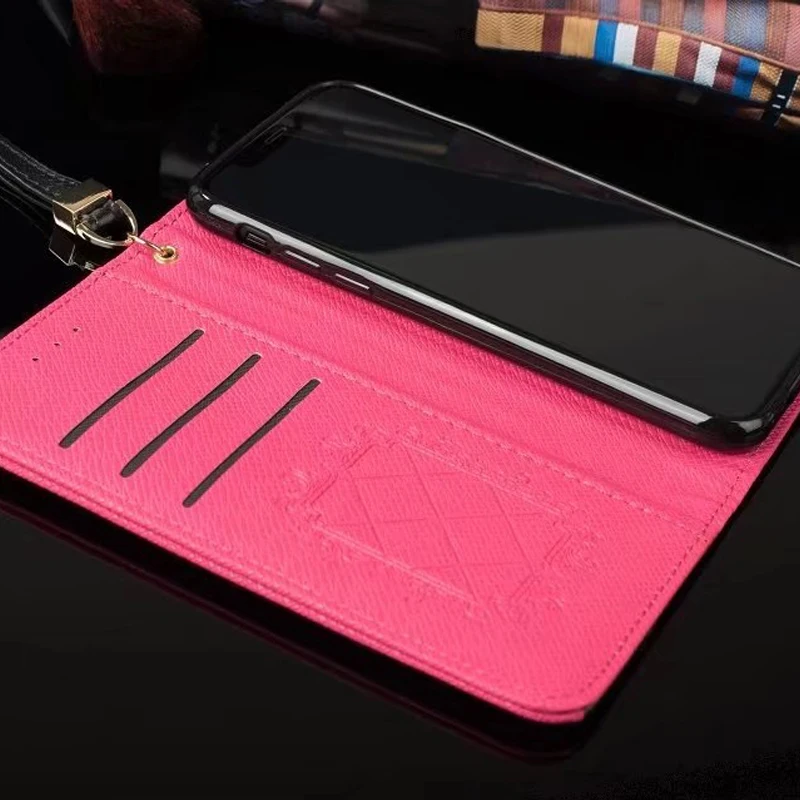 Кожаный бумажник чехол для 6 S плюс 7 8 Plus X Высокое качество Бизнес искусственная