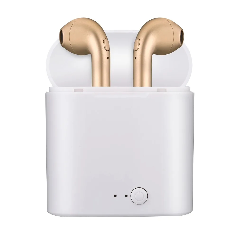 Наушники вкладыши для I7 i7s tws Bluetooth наушники гарнитура Беспроводные с микрофоном