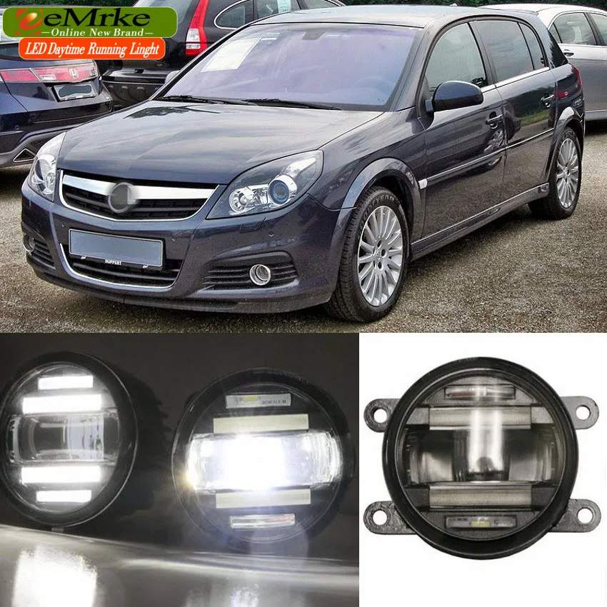 EeMrke автомобильный Стайлинг для Opel Signum 2005 2008 2 в 1 светодиодный ные Противотуманные