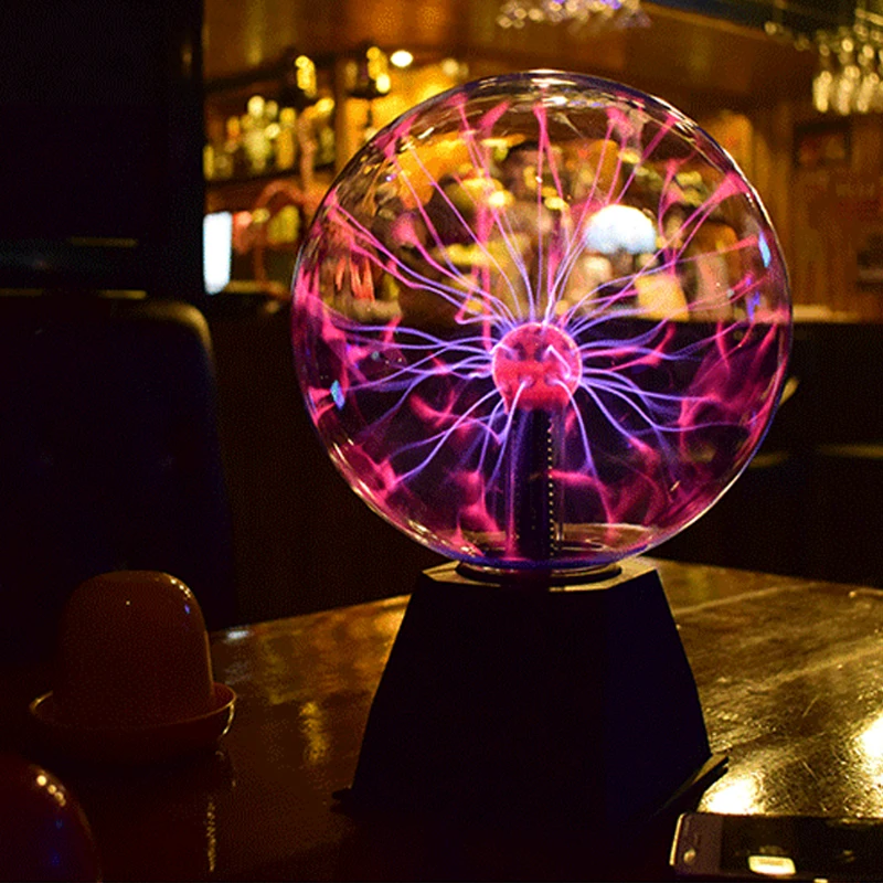 Плазменный шар светильник волшебный лампа ионная карнавал атмосферная для KTV
