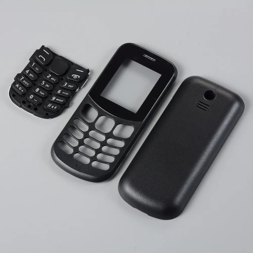 Для Nokia 130 2017 TA 1017 новый полный фотографический корпус + задняя крышка батарейного