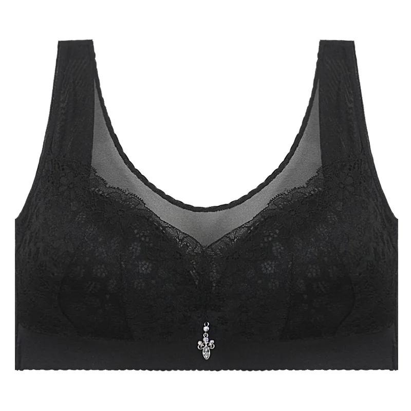 Женские бюстгальтеры без косточек кружевной бюстгальтер с полным покрытием