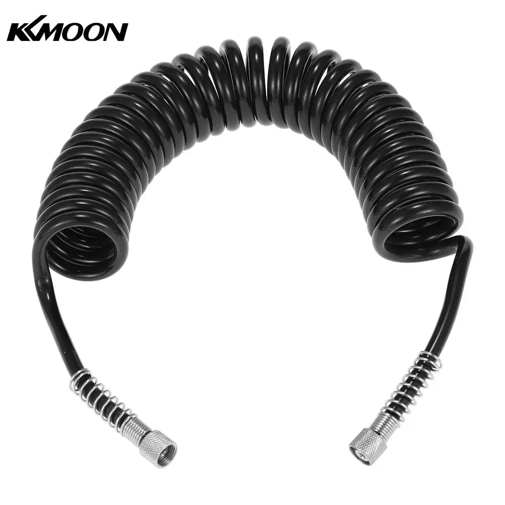 

Air Hose Professional 3m(10') PU Spring Coil Airbrush Air Hose with Standard 1/8" Size Fittings on Both Ends Airbrush
